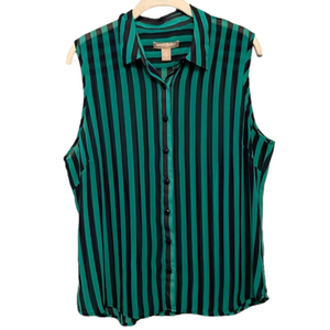 BANANA REPUBLIC SHEER BLOUSE SIZE 14